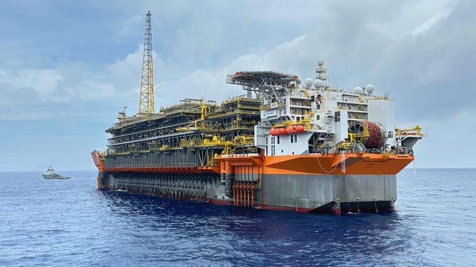 FPSO Almirante Tamandaré em águas brasileiras